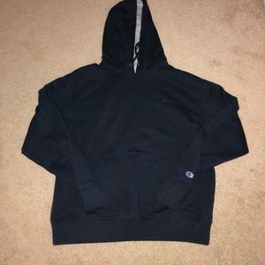 navy blue campion sweatshirt